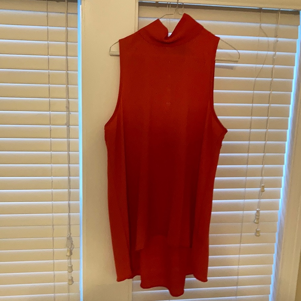 Bobeau orange high low top.